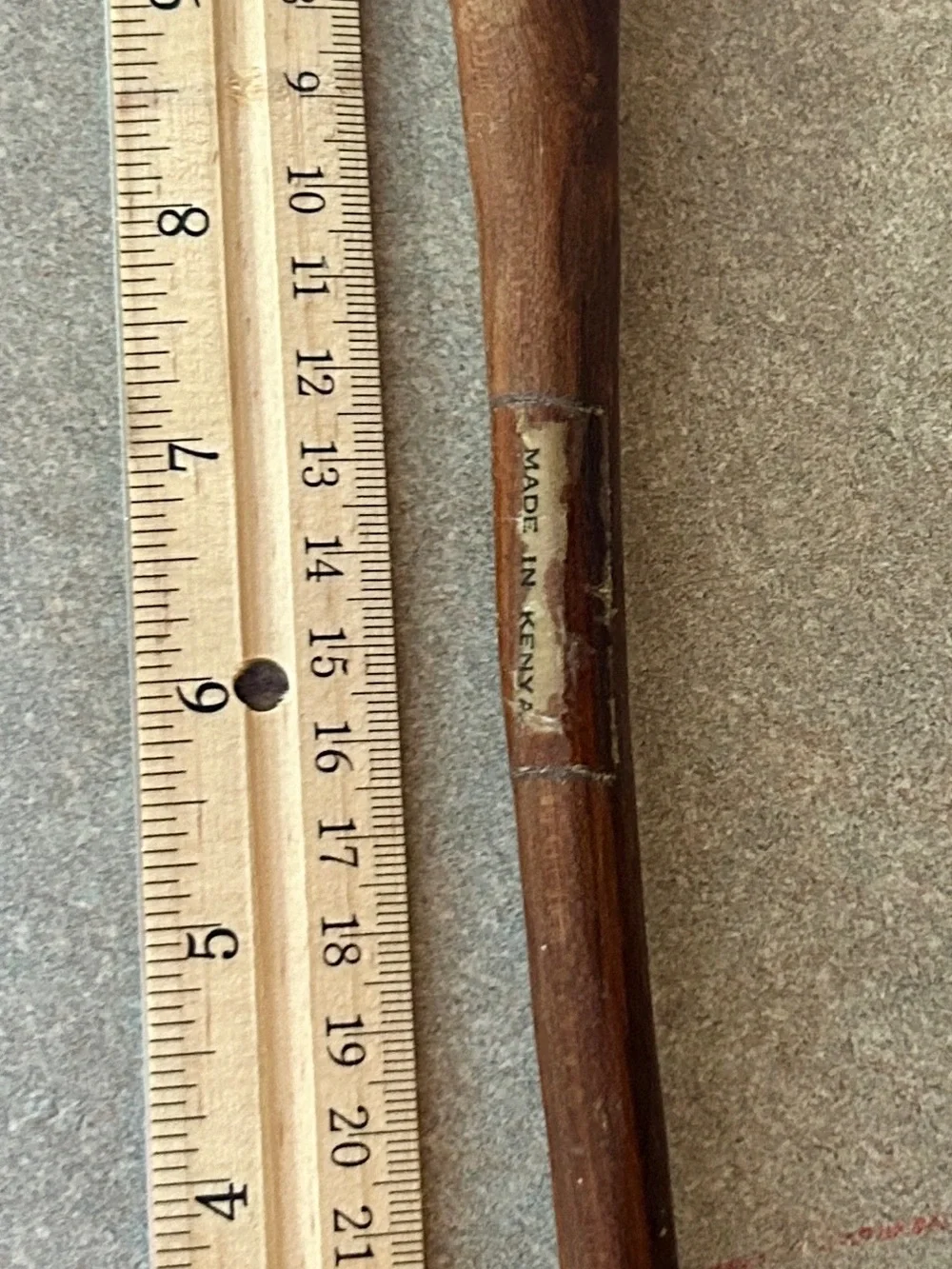 Hand Carved Teak Salad servers